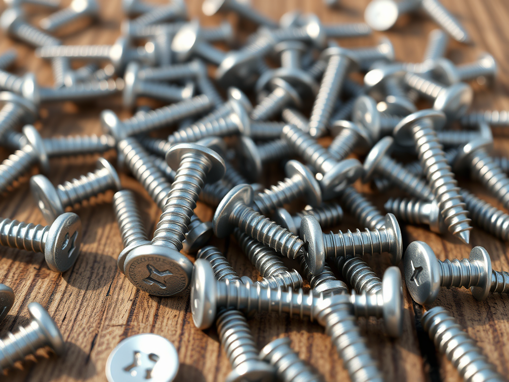 Deck screws for an outdoor build